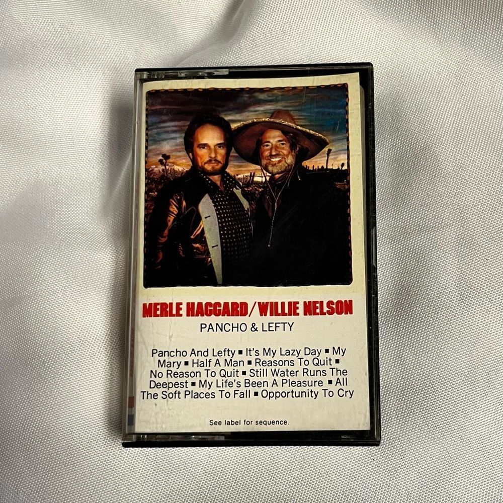 Merle Haggard/Willie Nelson Cassette Tape